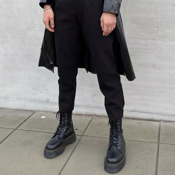 DR. MARTENS JADON III PISA LEATHER PLATFORM BOOTS MSRP$250 RARE FIND - Picture 3 of 14